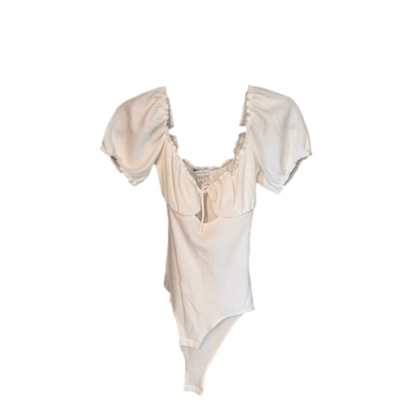 TOPSHOP Bodysuit Cap Sleeves - Picture 1 of 4